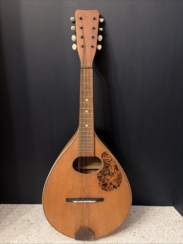 Vintage flat back mandolin - flat,